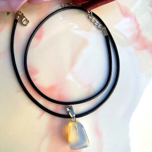 Natural Stone Pendant Necklace